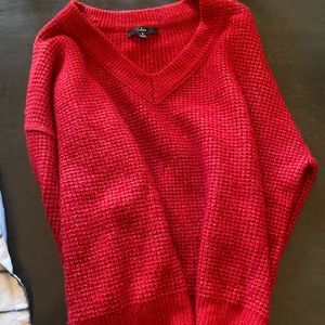 Red Lulus sweater